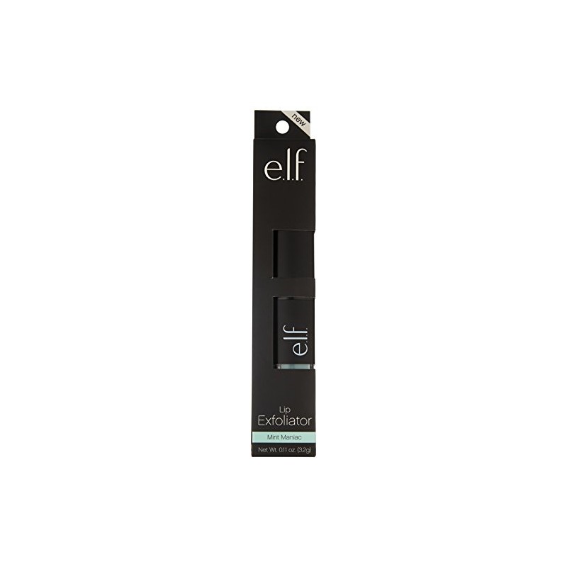 e.l.f. Fórmula acondicionador exfoliante labial, menta maniac, 0.11 onzas (paquete