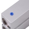 1pc 20mm Bore 100mm Stroke Double rod Double acting Aluminum