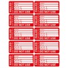 500pcs 2x1 Pass Pat Test Stickers with 50pcs Fail Portable