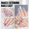 TOMICCA Nail Tips for Gel Nails with Nail Glue Set,