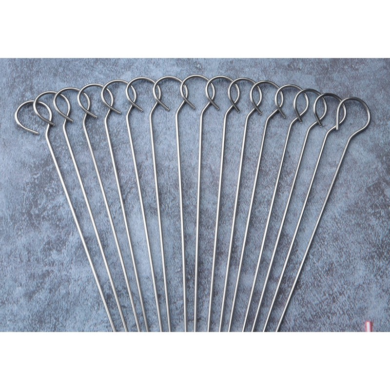 Ruwado 15 Pcs 20cm Turkey Lacers for Trussing Turkey Short
