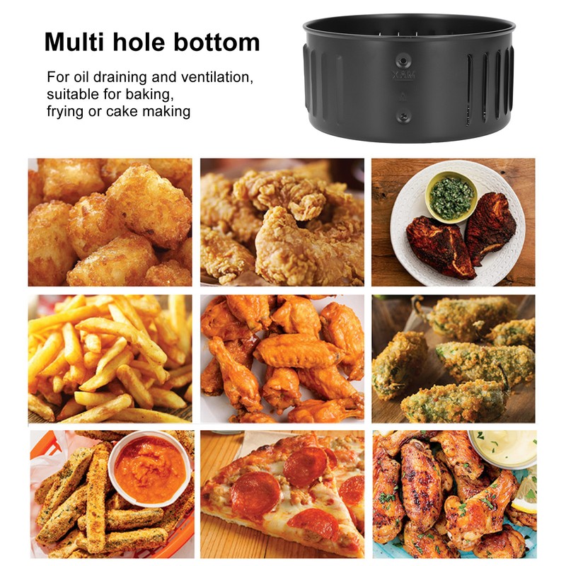 Fryer Basket 2.6L Steel Non Stick Reusable Drainer Basket Universal