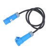Camping Adapter Cable Male to Female 16A Coupling High Current