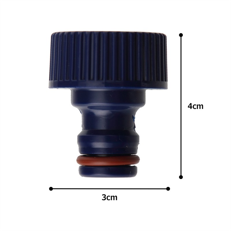 Iris Ohyama Hose Part Screw-on Faucet Socket Marine Blue SGP-8