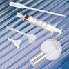 YENOVO Perfume Dispenser Transfer Tool Kit, Large Bottle Dispensing Funnel