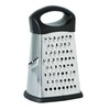 Avanti 4 Sided Box Grater Silver/Black