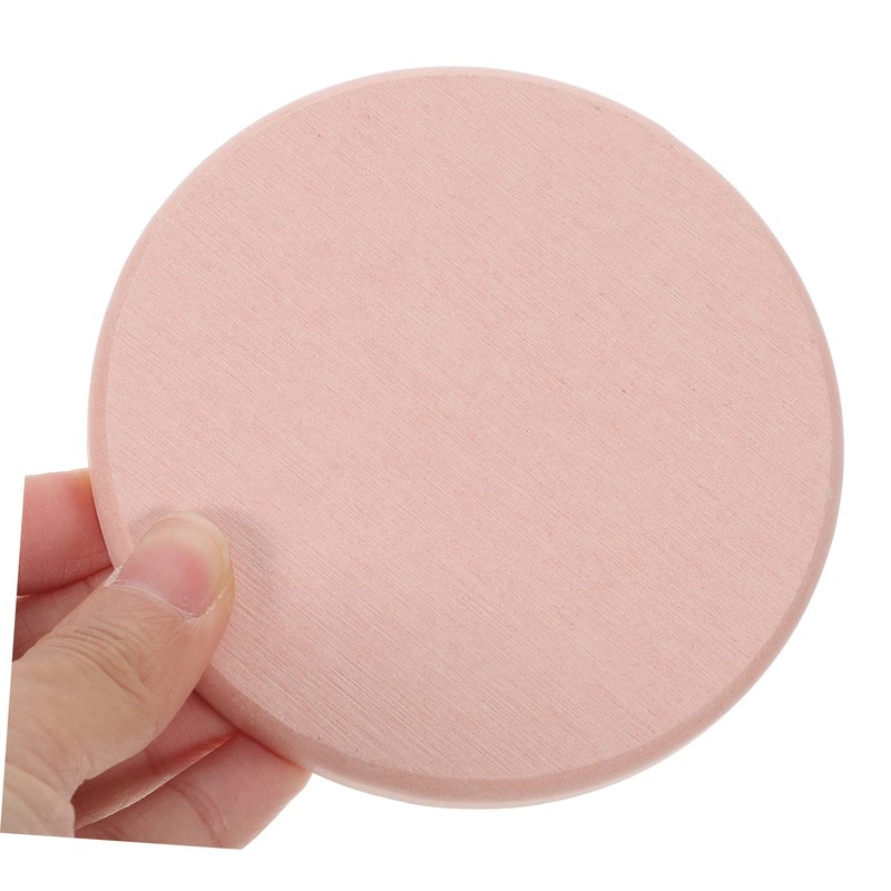 ABOOFAN Pack of 4 Diatom Mud Coasters Absorbent Coaster Diatomaceous