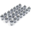 100PCS Wheel Rim Lip Rivets Nuts of 8.5 mm/0.33 in