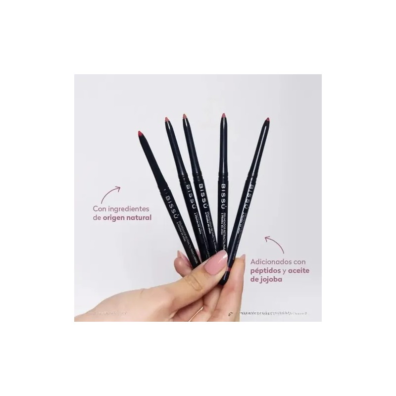 Delineador Rétractil Para Labios Bissú Color Natural