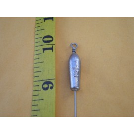 HOME MADE 15 PCS. NO SNAG BOTTOM BOUNCER, TROLLING SINKER 1/2 OZ. S. STEEL WIRE .045X10"