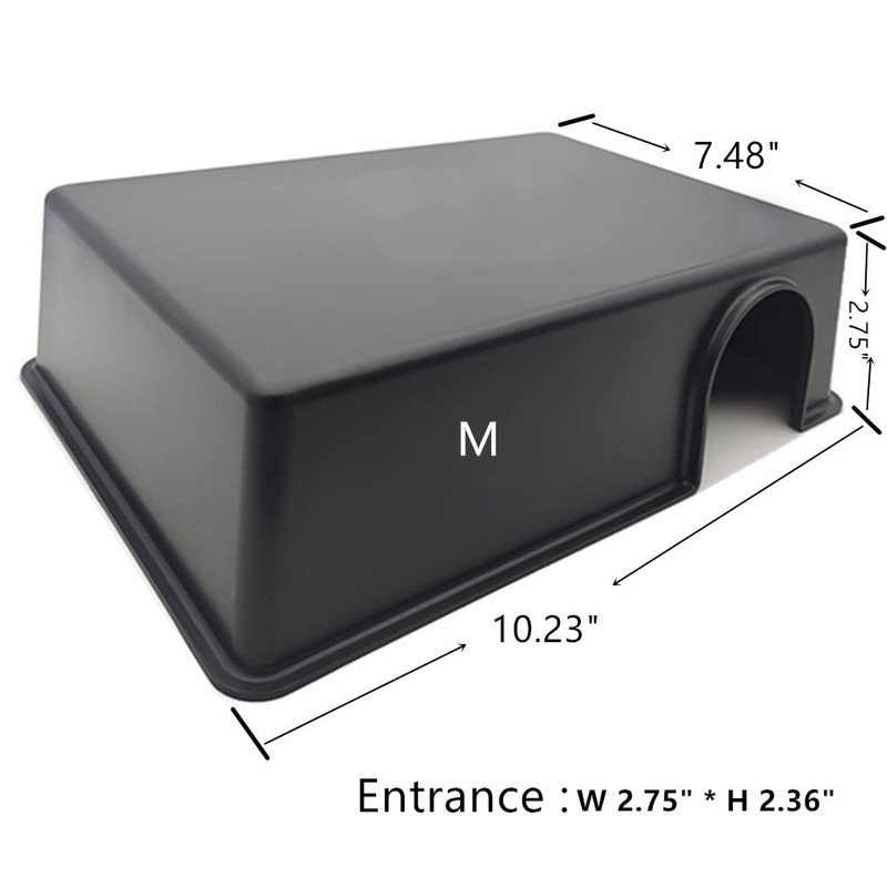 LEOTERRA Snake Hide Reptile Hide for Snake Lizard Gecko and