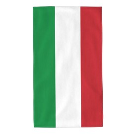 WUJINGQP Italian Flag Hand Towels 27.5x16in, Wash Cloths Soft Towel for Home Hotel Gym Laundry Room Bathroom