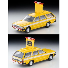 Tomica Limited Vintage Neo 1/64 LV-N306a Nissan Cedric Van Road Patrol Car, Finished Product