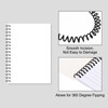 PATIKIL 14mm(9/16") Plastic Spiral Binding Coils, 20 Pcs Binding Spirals
