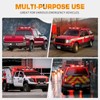 XRIDONSEN 28.4" 80 LED Roof Top Emergency Lights Red White