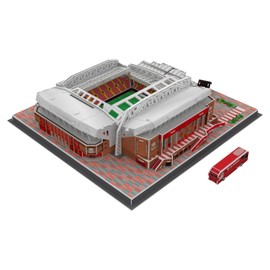 University Games U00882 Liverpool Football Club 3D Puzzle, Red, 40x30x11cm Completed