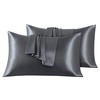 Satin Cushion Cover, 40 x 80 cm, Pack of 2,