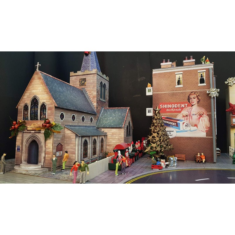 The CityBuilder O Gauge 7mm 1:43 Scale Model Railway Building