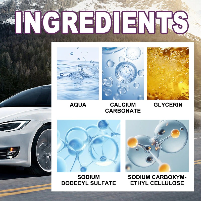 Rayhong Coating Paste 3 In 1, Car Cleaning Decontamination Scratches
