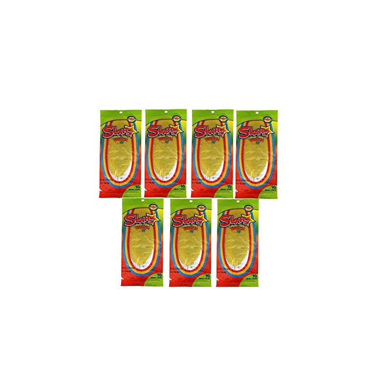 7x10 Slaps Cachepigui (Cachetadas) Tropical Fruit Lollipop Candy (70pc)
