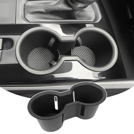 JTYZSM Cup Holder Coaster for 2020-2024 Toyota Highlander Center Console Cup Holder Insert Mat Pad, Non-Slip Cupholder Liner for 2021 2022 2023 2024 Highlander Interior Accessories