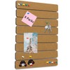 8 Pack Felt Pin Board Bar Strips Bulletin Board for