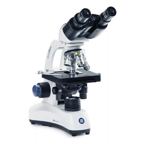 ECOBLUE - KABLA Microscopio Binocular Ecoblue Objetivos 4,10,40,100x, Neoled
