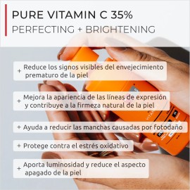 Pure Vitamin C 35%. Serum Perfeccionador + Iluminador