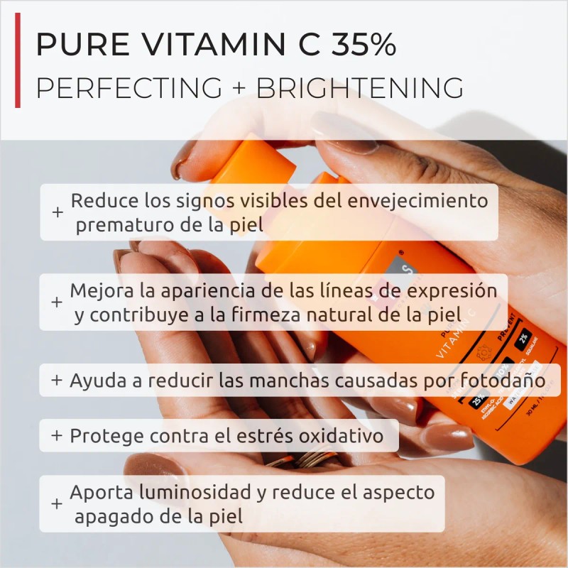 Pure Vitamin C 35%. Serum Perfeccionador + Iluminador