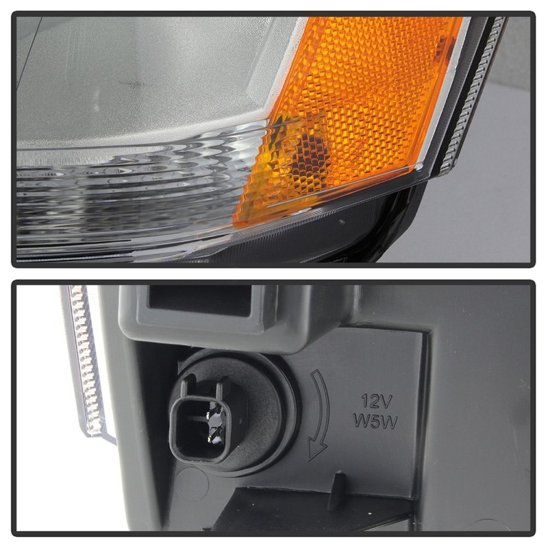 ACANII - For 2008-2014 Dodge Avenger Replacement Headlight Headlamp -