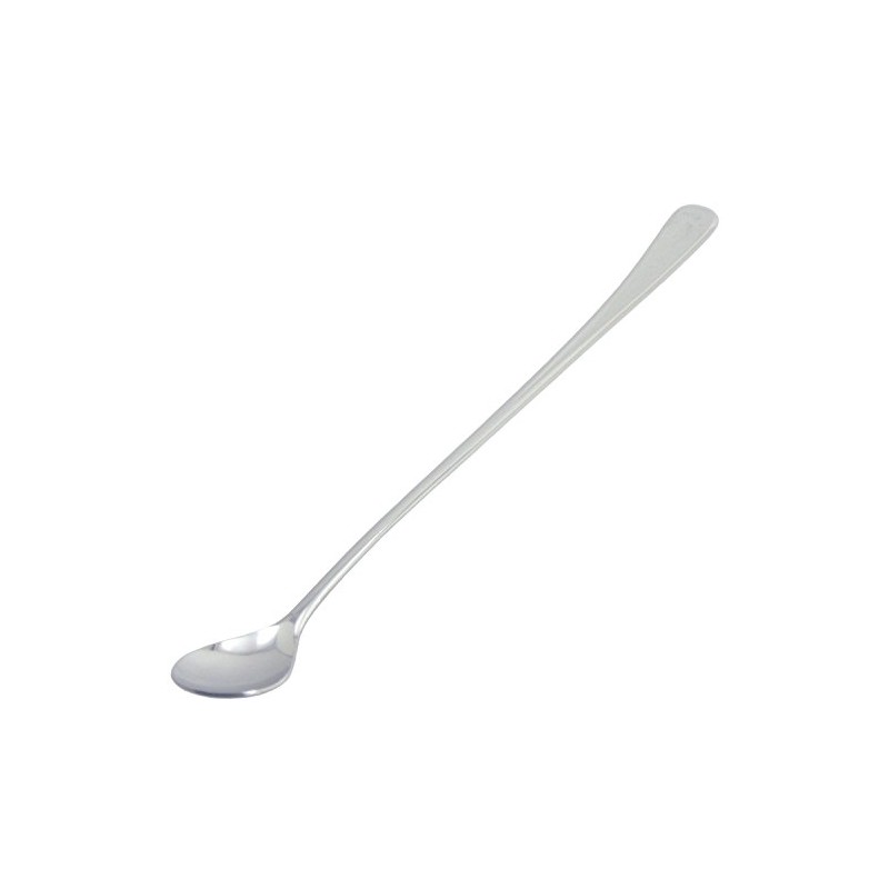 Nagao Pierced Yogurt Spoon, Plain, 10.6 inches (268 mm), 18-8