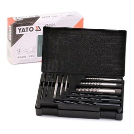 Yato yt-0591 Screw Extractor Set 12pcs