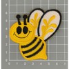 Bee Bumble Bee Sew-On Iron-On Patch Iron-On Patch Size 6.6