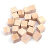 Square building blocks, 1 x 1 x 1 timber, timber,