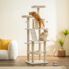 MWPO 70.1-Inch Large Cat Tree, Multi-Level Tall Cat Tower for
