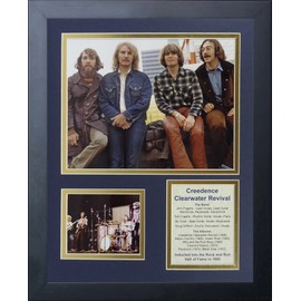 Legends Never Die "Creedence Clearwater Revival Framed Photo Collage, 11 x 14-Inch, (16325U)