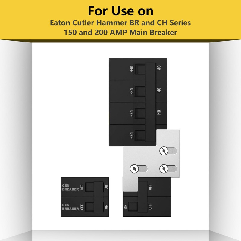 SHENYUN US Generator Interlock Kit Compatible with General Electric GE