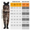 RIVERWANDPROT Neoprene Fishing Waders for Men, Chest Waders (Green, 9)