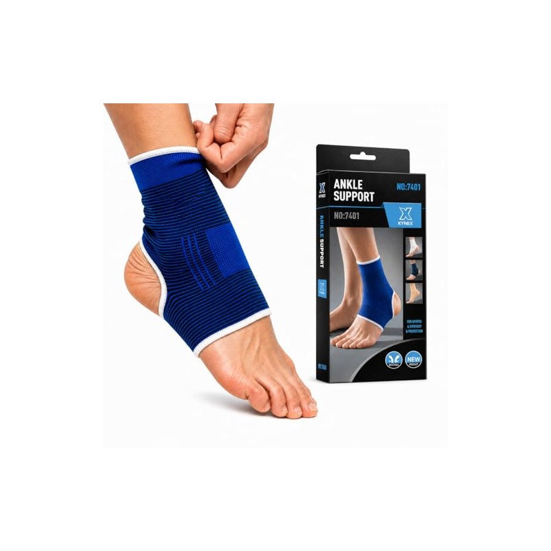 Sport Tobillera de Compresión, Soporte para Esguince y Estabilización, Tejido