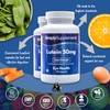 Lutein 50mg - Geeignet für Veganer - 180 Kapseln -