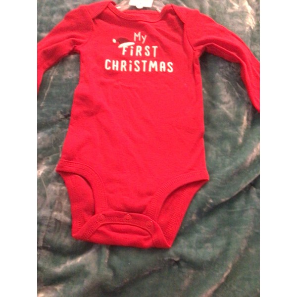 Carter's Just One You by Carter's "My First Christmas" Bodysuit