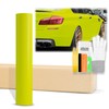 60"x108" (5FTx9FT) Ultra Matte Flat Acid Lime Vinyl Wrap Auto