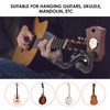 2-in-1 Guitar Wall Mount with Hygrometer Humidity Meter Guitar Wall