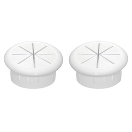AACGIN Desk Grommet 2 Inch 2PCS Flexible Desk Hole Cover for Cables Desktop Equipment Wiring Management Desk Cord Hole Cover for Home & Office Table Cables
