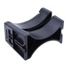 ApplianPar Black Center Console Cup Holder Divider Insert Applicable for