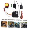 GRIRIW Motorcycle Anti-Theft Device Alarm System Security Kit Remote Start/Off
