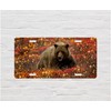 Vanity Aluminum Front License Plate (Bear Sparkles)