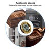 Insert Digital Hygrometer Round Cigar Box High Accuracy Electronic Temperature