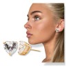 Joyawish - Set Collar Gato Luna + Aretes Regalo Mama