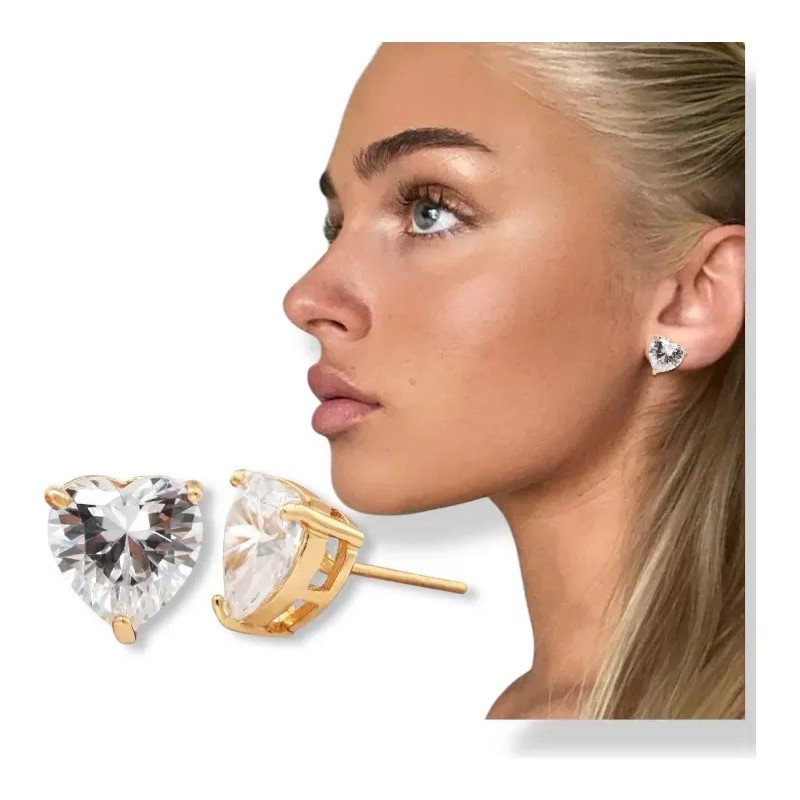 Joyawish - Set Collar Gato Luna + Aretes Regalo Mama